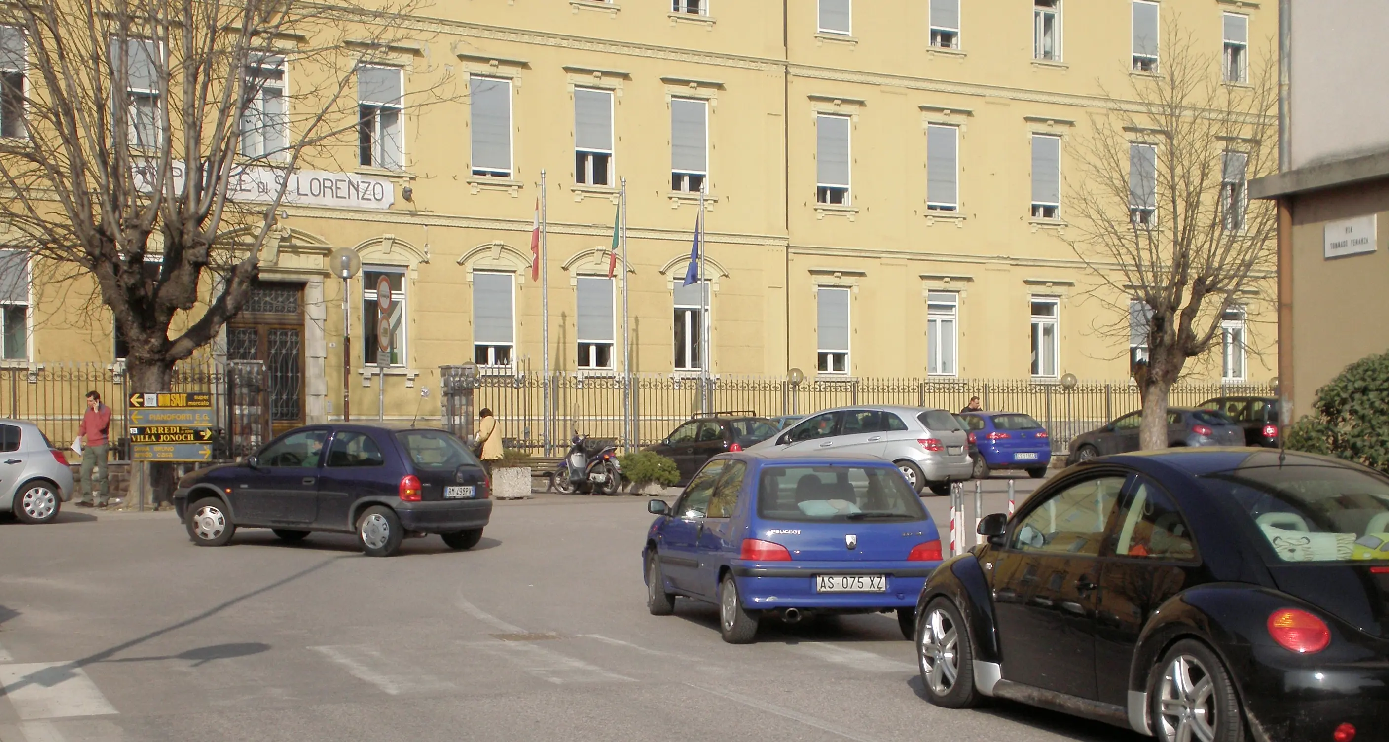 In campo per la difesa dell'ospedale di Borgo