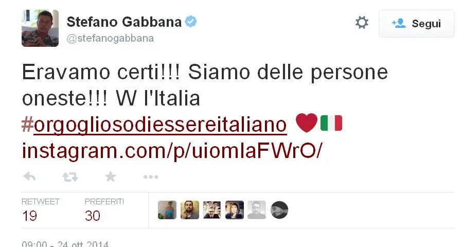 Evasione fiscale: assolti Dolce e Gabbana