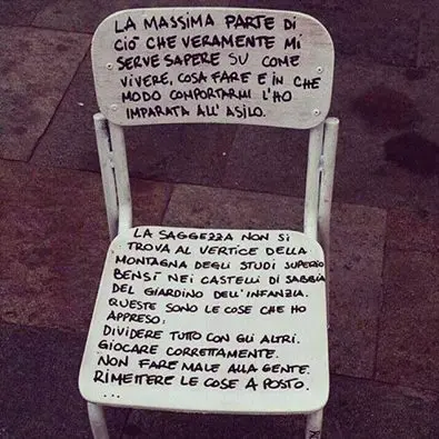 La sedia più bella