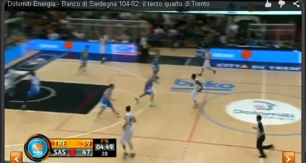 Aquila Basket: ecco tutti i canestri del terzo quarto