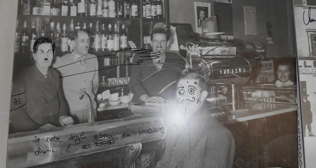 Borgo, i vandali delle foto che inneggiano a Hitler