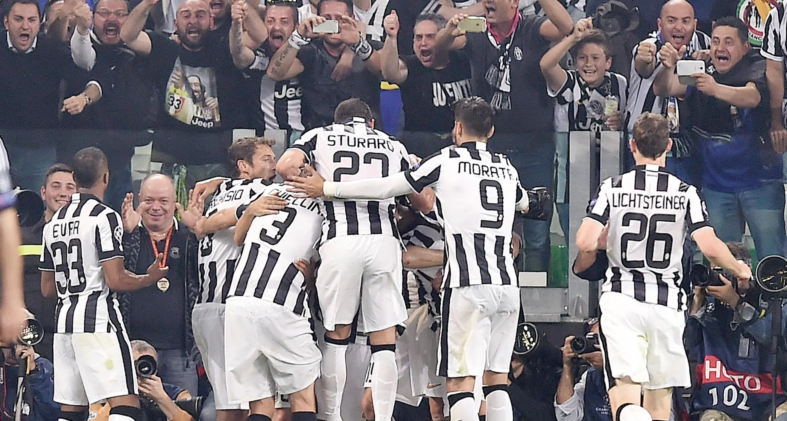Il sogno Juve continua Batte il Real Madrid 2-1