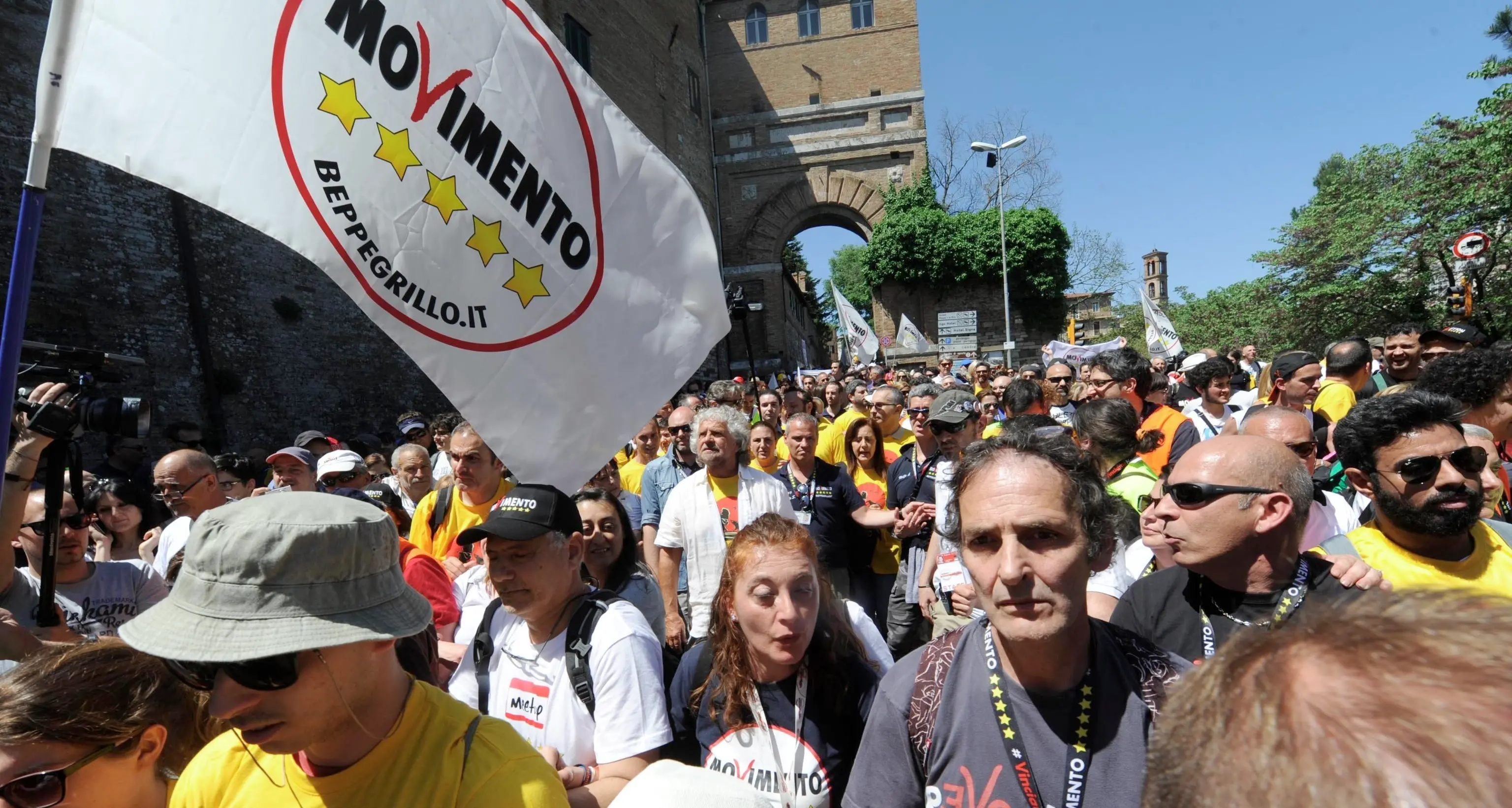 M5S, marcia Perugia-Assisi per il reddito di cittadinanza