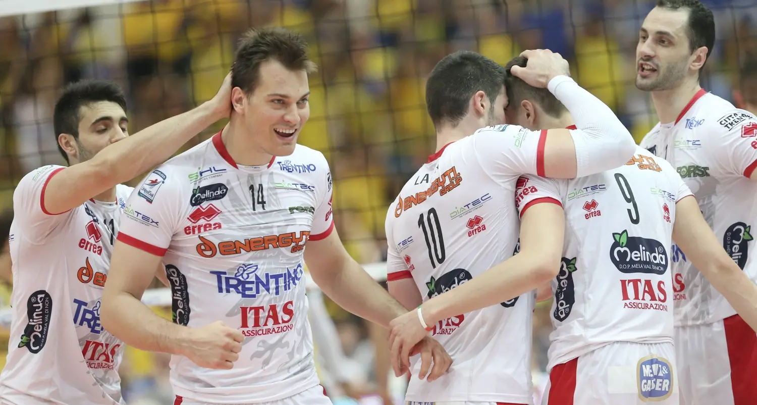 Volley, match ball per Trento A Modena per lo scudetto