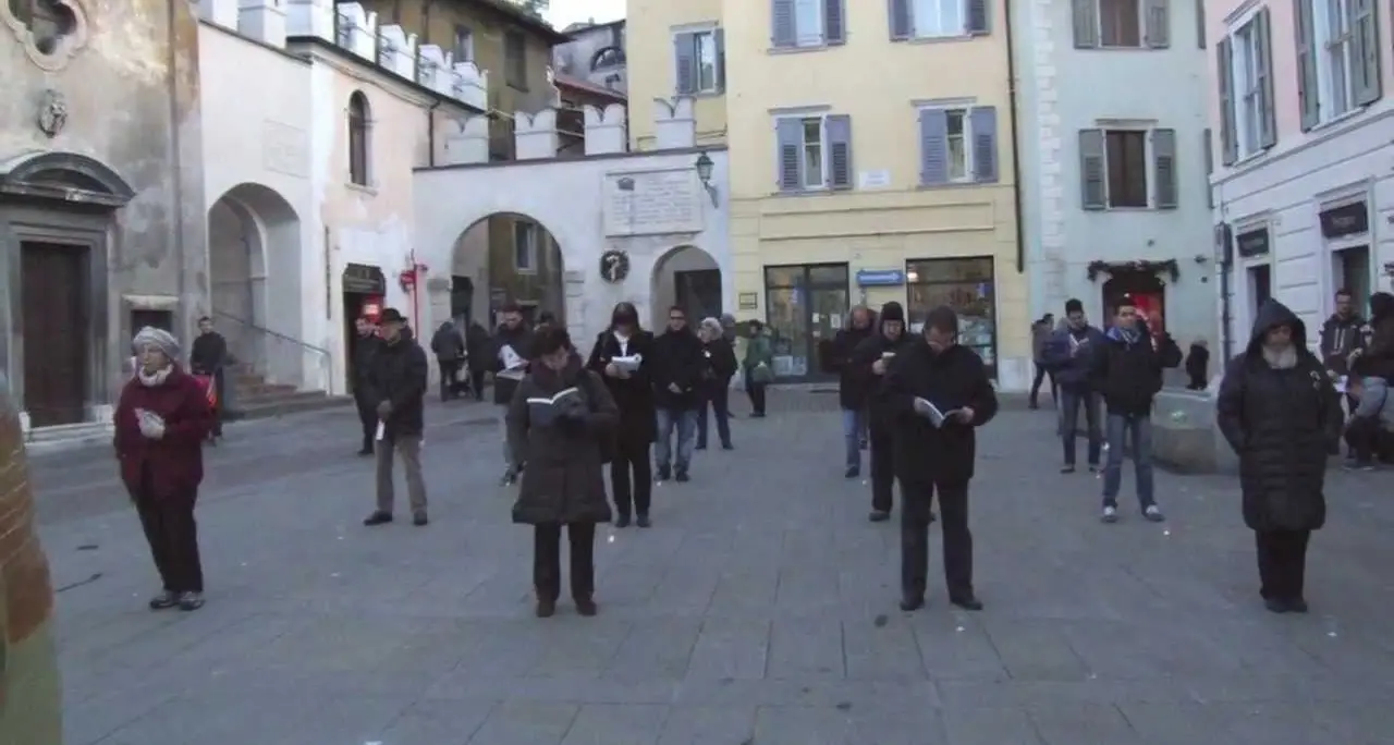 Sentinelle in Piedi, niente piazza a Rovereto