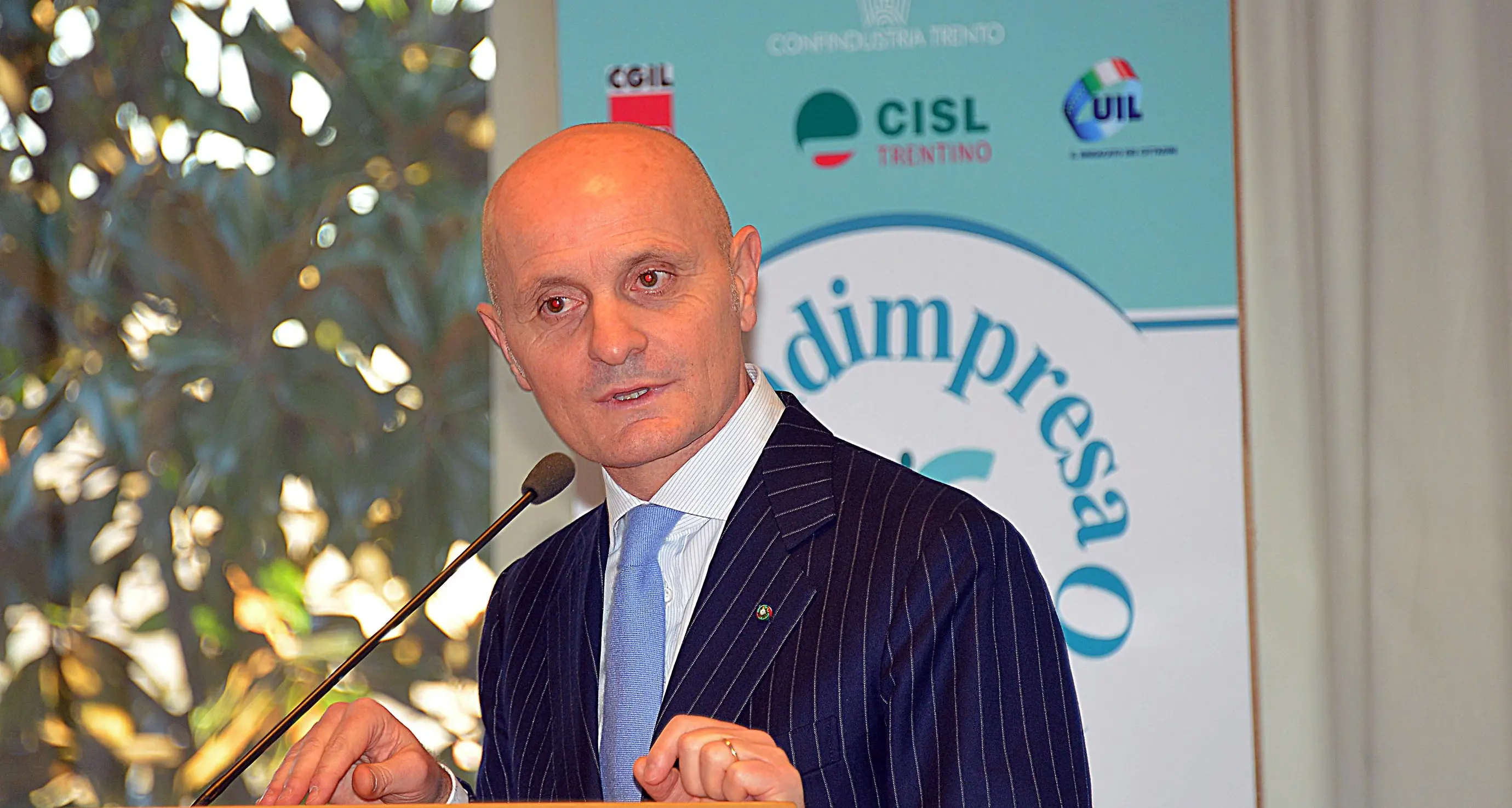 Giulio Bonazzi presidente di Confindustria Trento