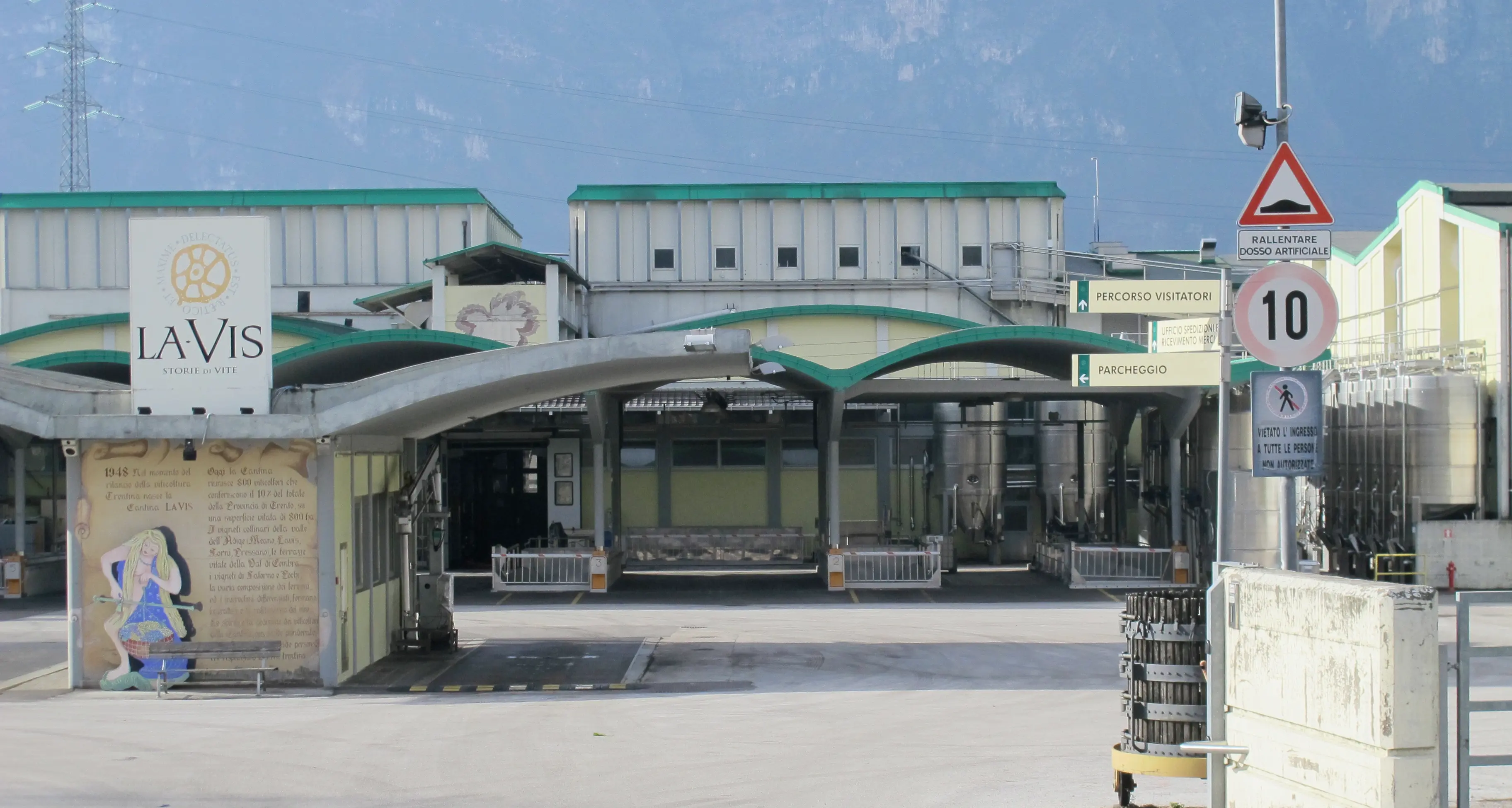 Cantina La Vis commissariata dalla Provincia