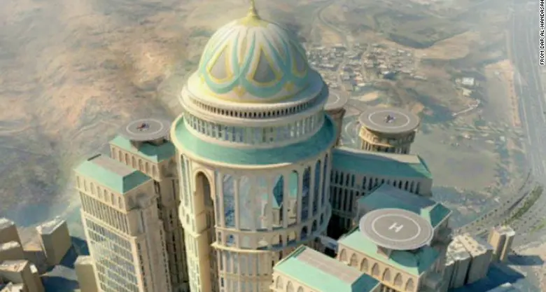 Sta nascendo l'hotel più grande del mondo In Arabia è sarà completato entro il 2017
