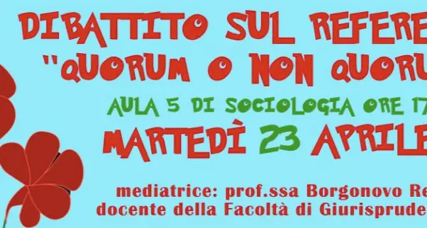 Democrazia Diretta, se ne parla a Sociologia
