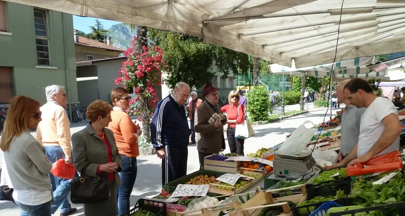 Arco, domani torna il mercato contadino in viale delle Palme: sono 13 gli operatori