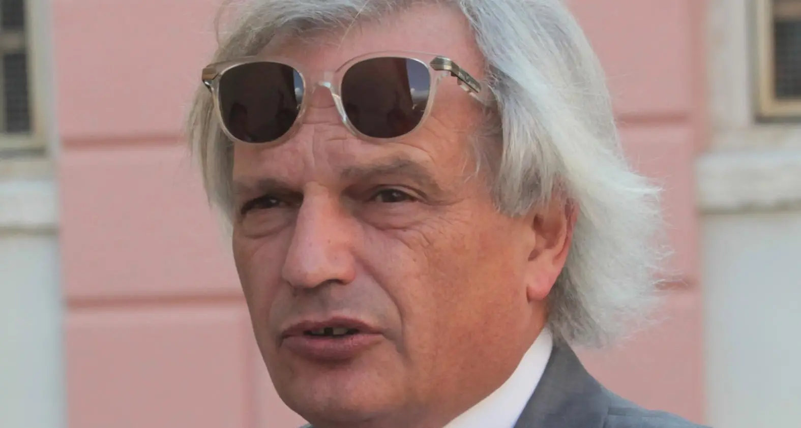Cavalese, Beppe Pontrelli in corsa