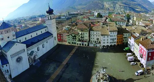 Che spettacolo Trento vista dall'alto