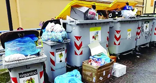 Un rifiuto su due non è differenziato