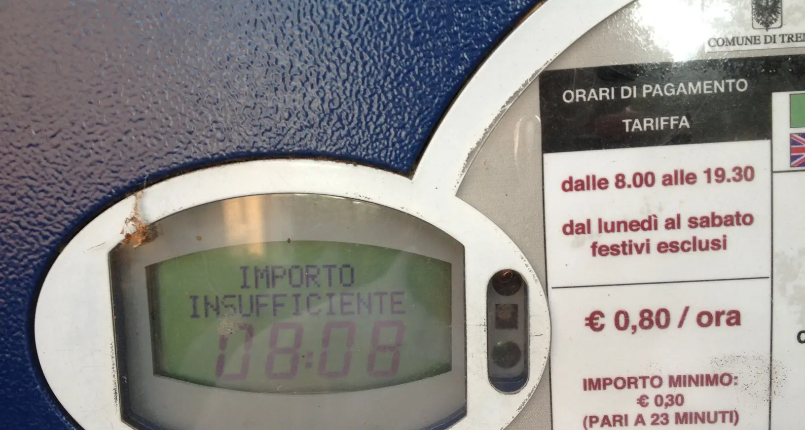 A Riva è arrivata la banda dei parcometri