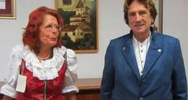 Costume noneso-ladino L'indossatrice è Caterina Dominici