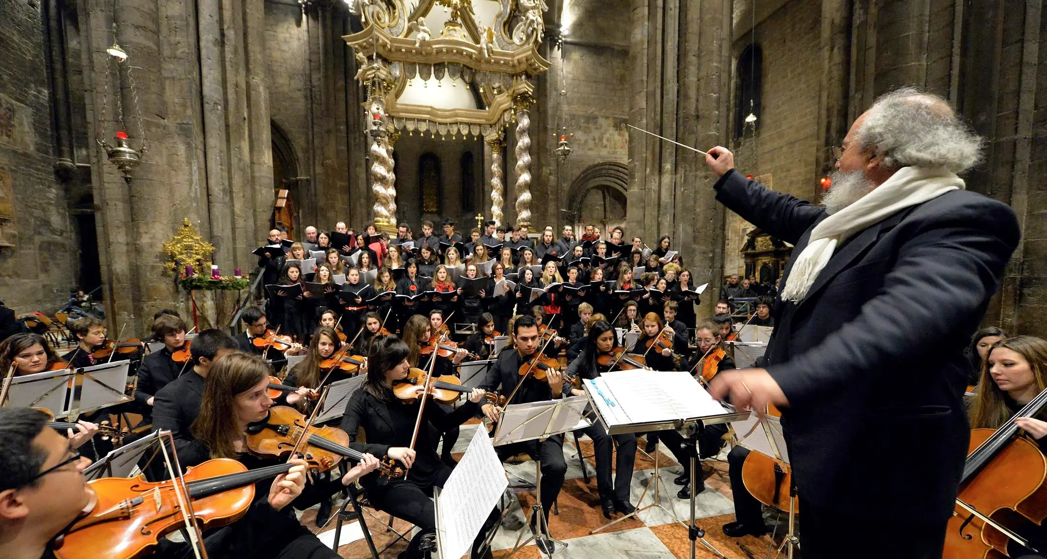In Duomo l'applaudito concerto di Natale con l'Adige e il Rotary