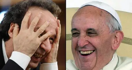 Il Papa telefona a Benigni, complimenti per lo spettacolo