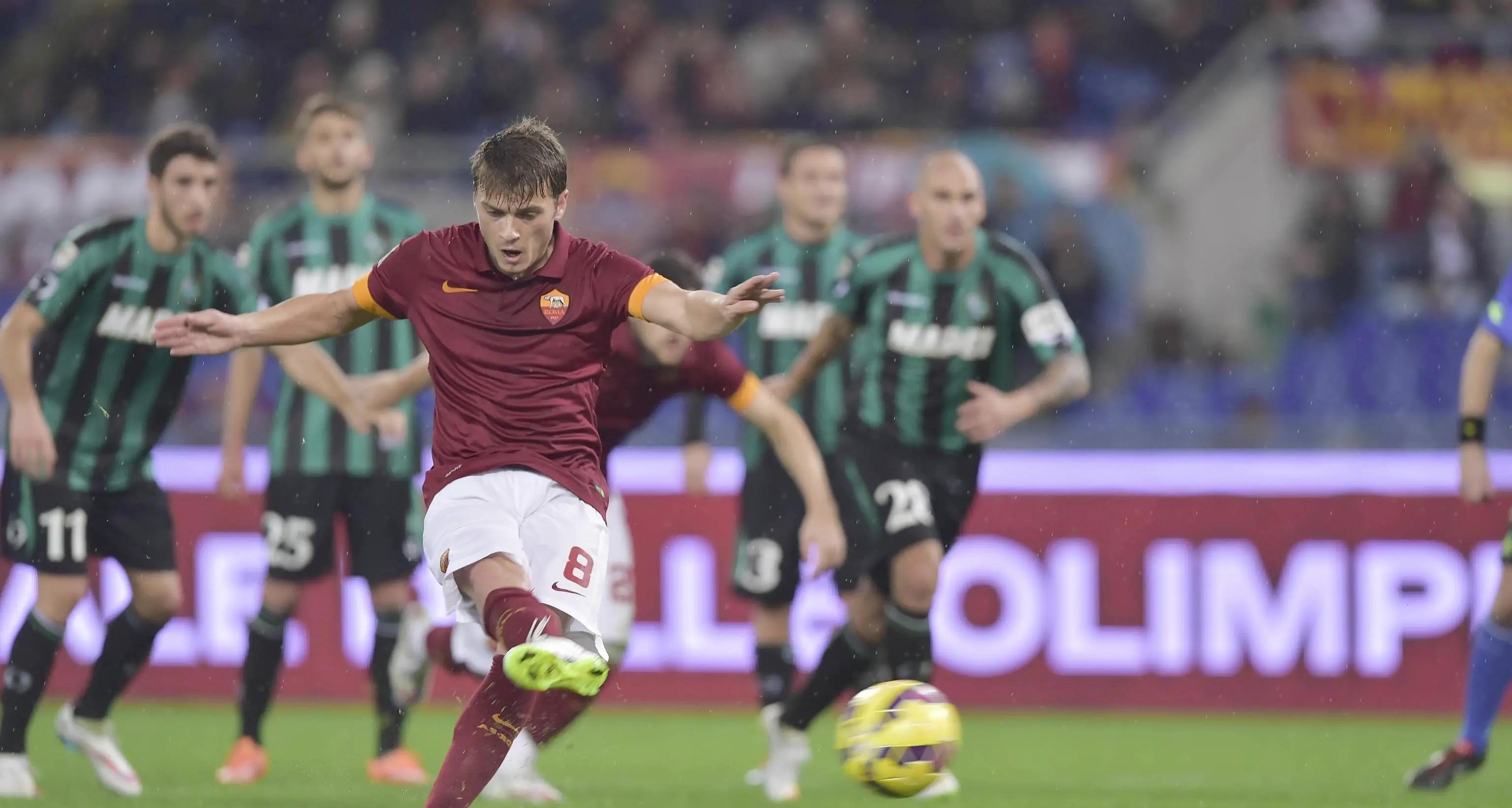 La Roma pareggia in extremis: all'Olimpico 2-2 con il Sassuolo
