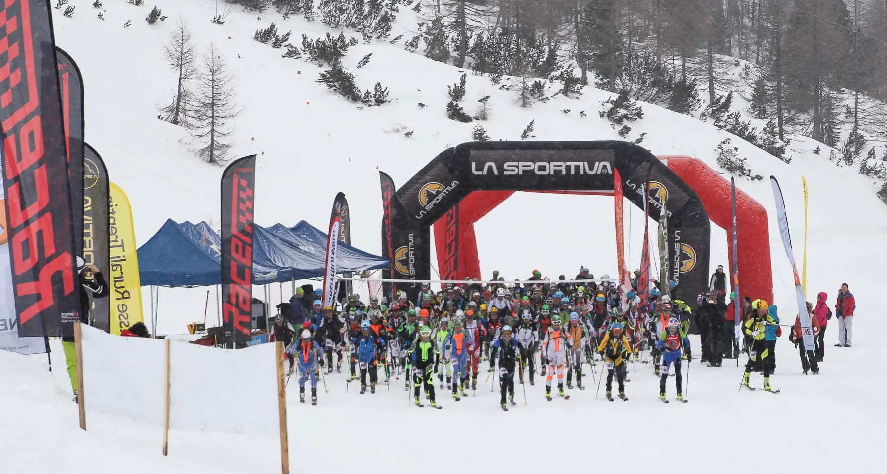 Reichegger e Theocharis padroni assoluti Dominano la Marmoleda Full Gas Race