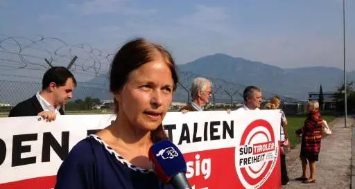 L'addio di Eva Klotz. Basta con la politica