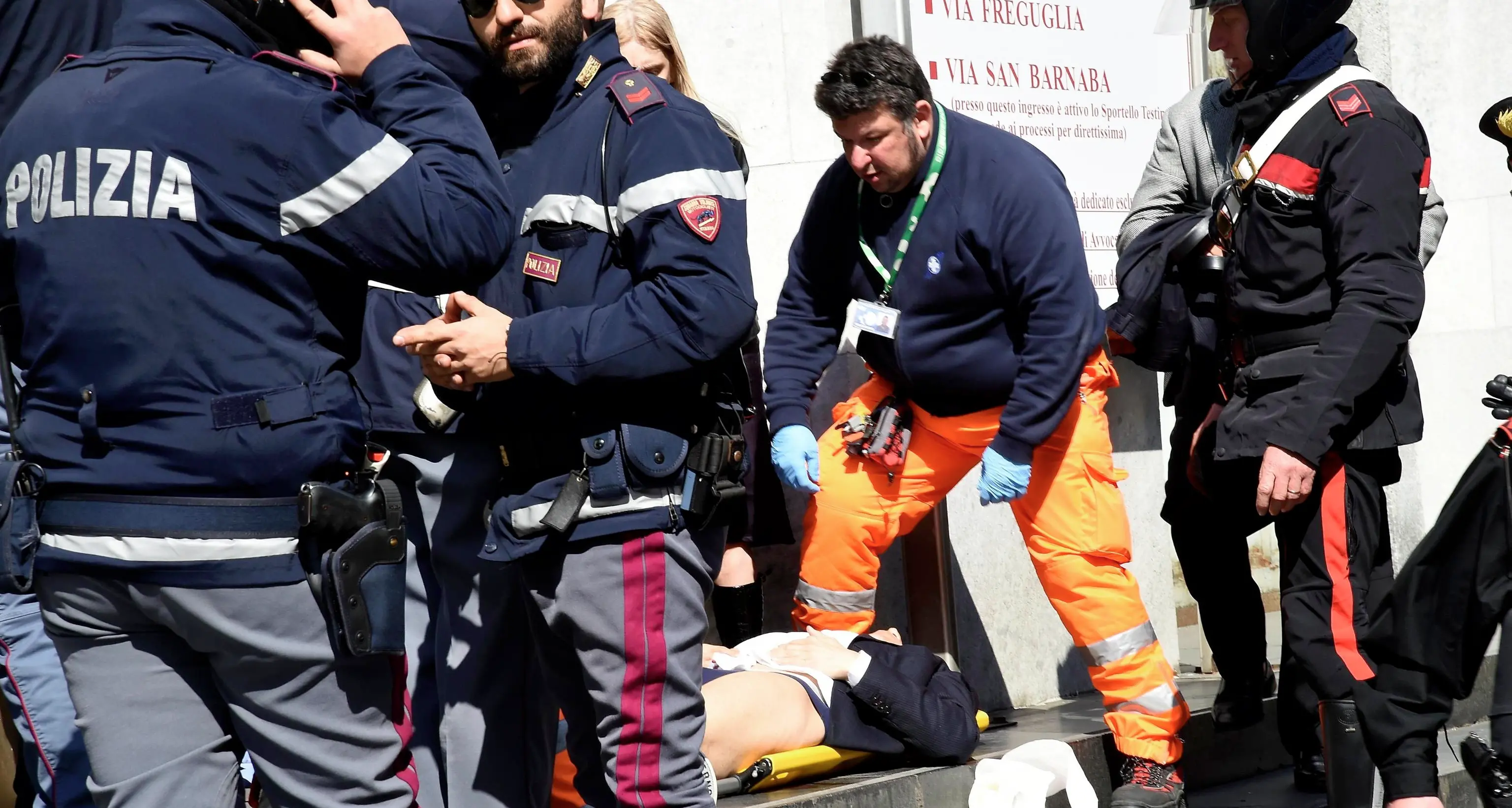 Strage in tribunale a Milano, polemiche sulla sicurezza