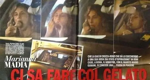 Madia e le foto su Chi, scoppia la polemica