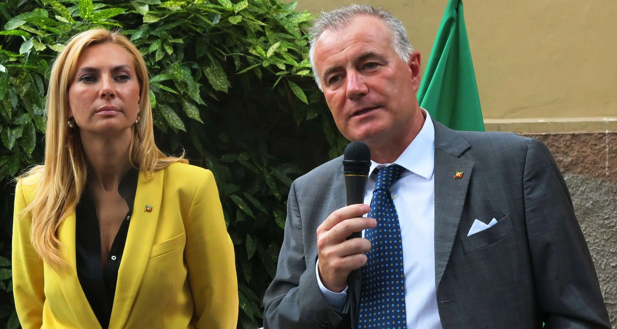 Giacomo Bezzi ad Arcore per «difendere» l'autonomia