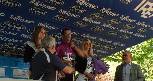 Giro del Trentino Melinda a Porte tappa e maglia