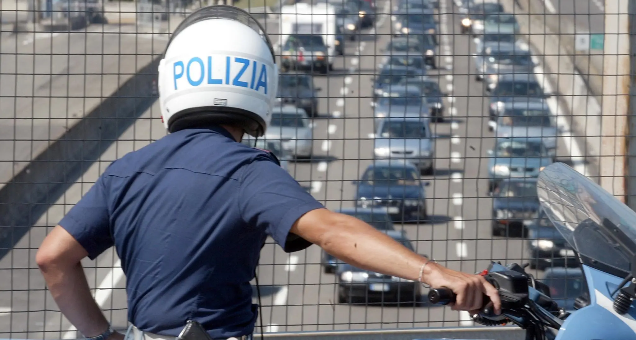 A22, anche a Pasquetta lo «scout speed» della polizia