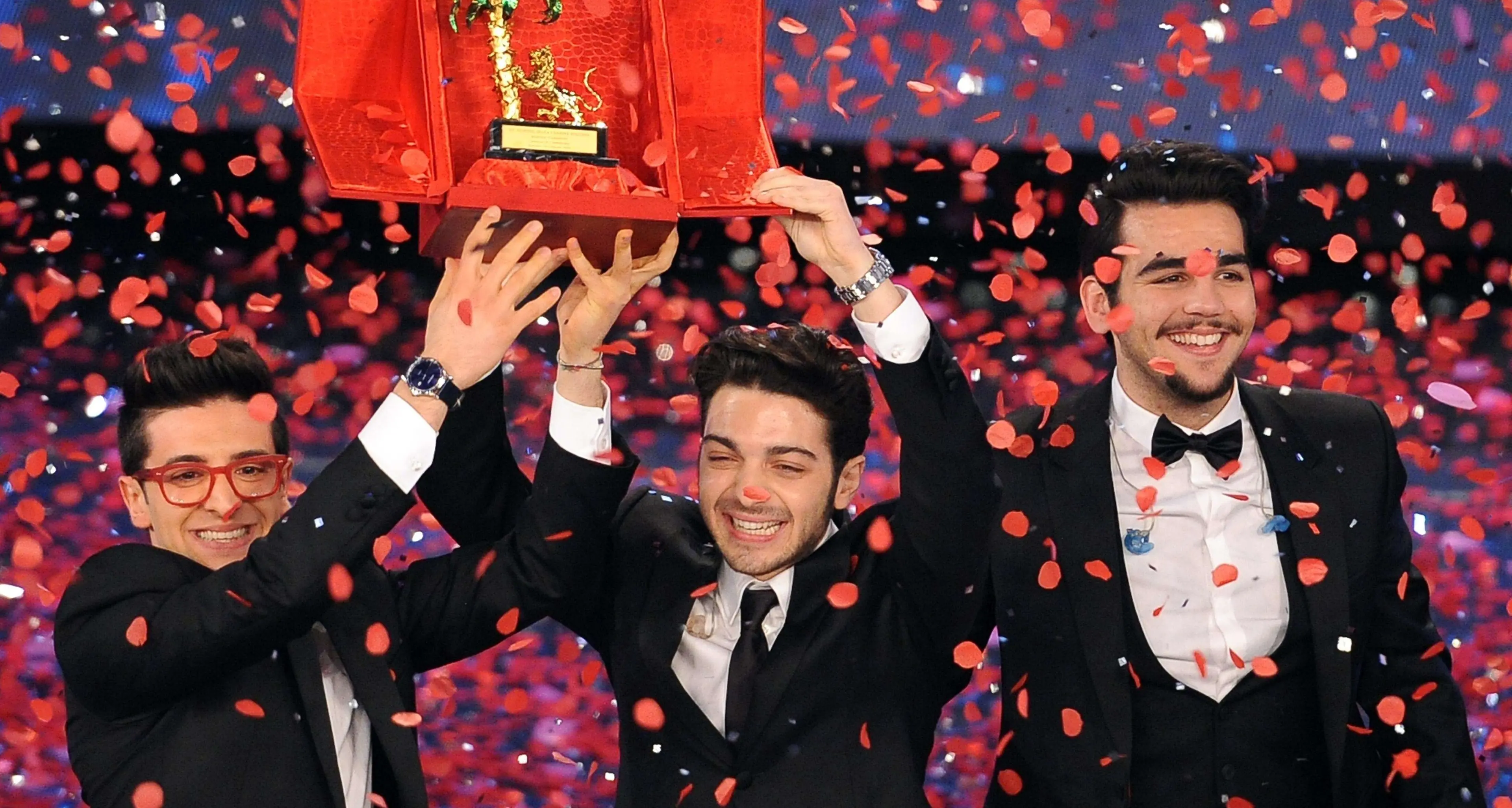 Le tre voci del Volo vincono il festival di Sanremo