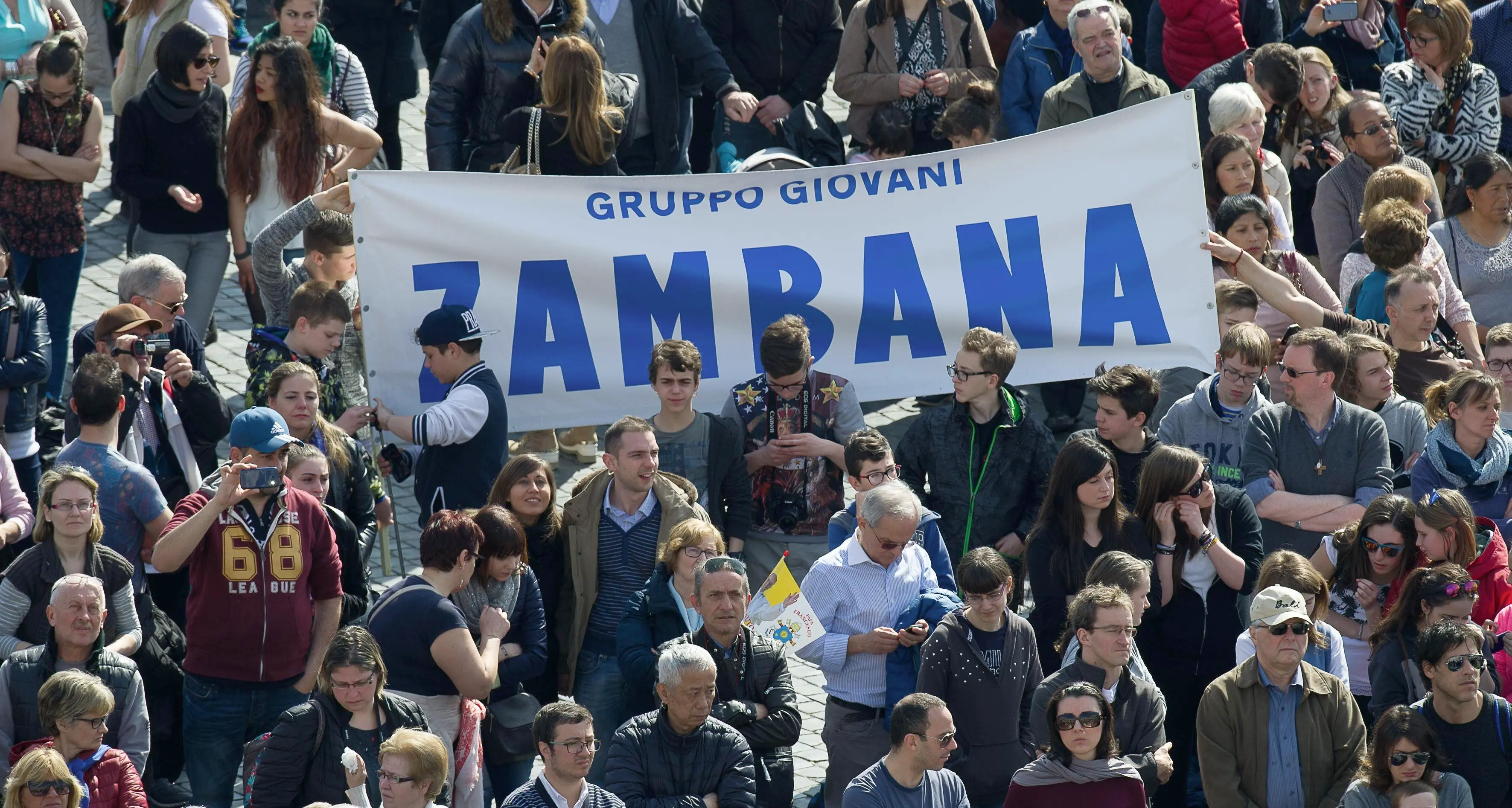 Gli Zambana Boys dal Papa