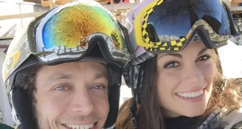 Il mitico Valentino Rossi si rilassa a Madonna di Campiglio