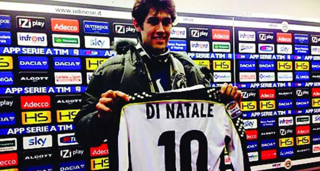 Dada Pascolo felice con la maglia di bomber Totò