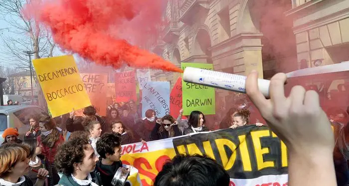 50mila studenti in piazza contro la riforma Renzi