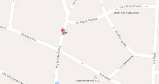 Incidente a Rovereto, investito un pedone