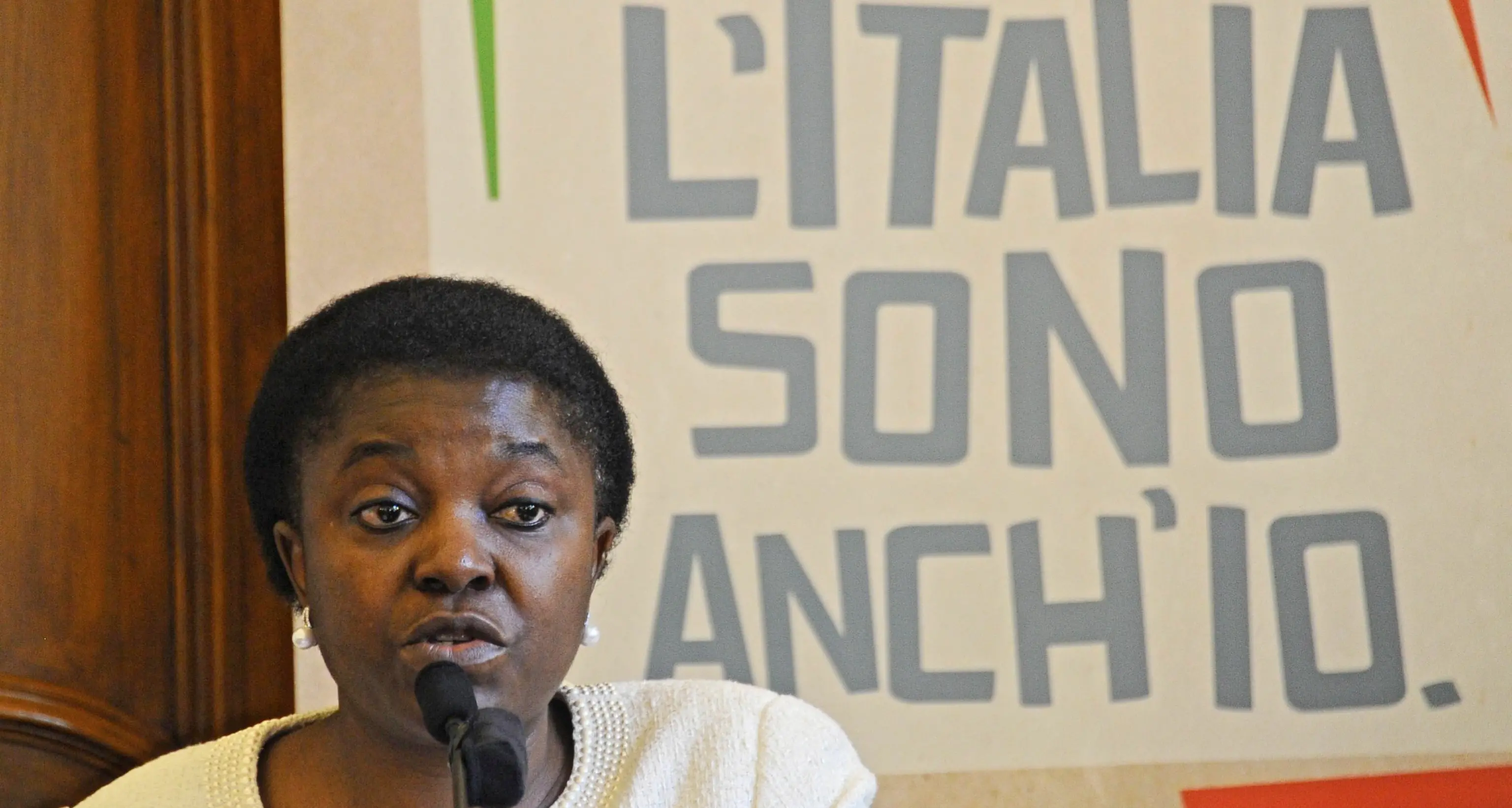 Cecilie Kyenge in Trentino «Basta con Tavecchio e Borghezio»