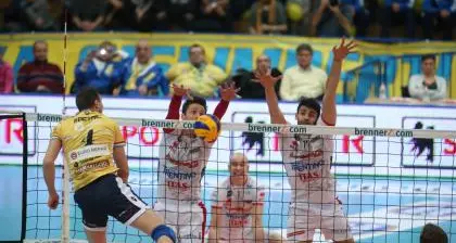 Modena-Trento, oggi sfida al vertice con diretta tv