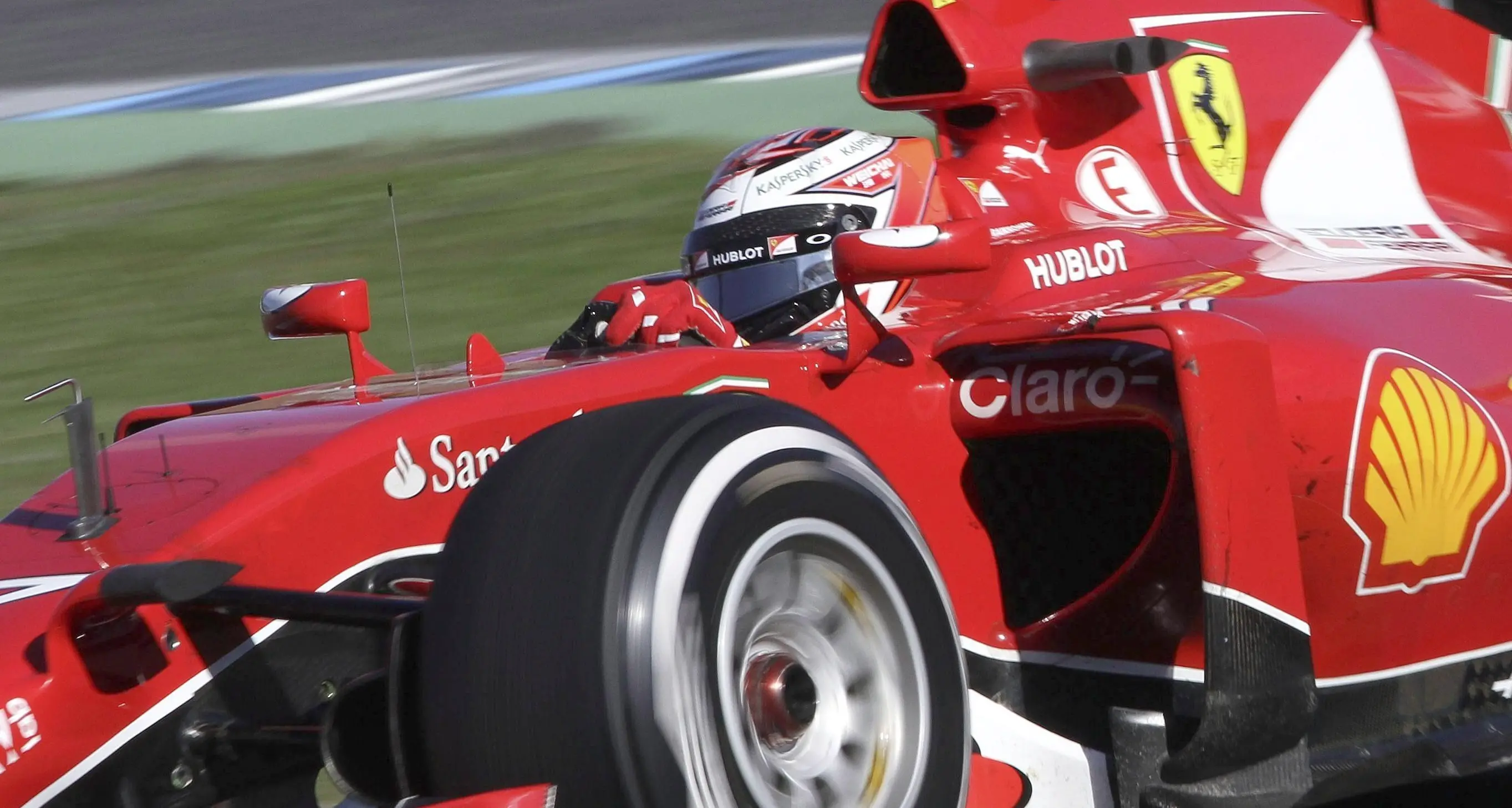La Ferrari di Raikkonen ancora la più veloce a Jerez