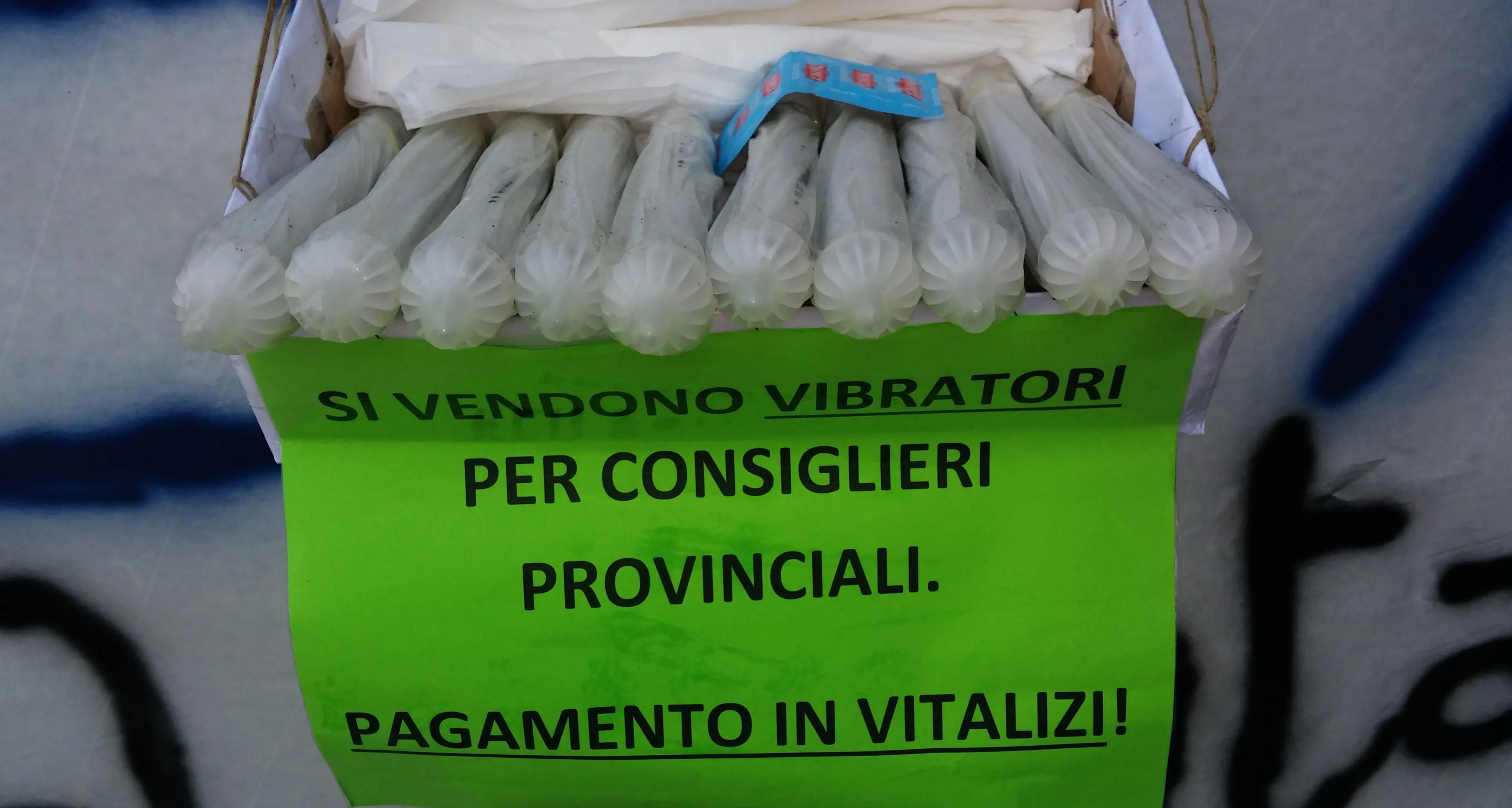 Sex toys, Pius Leitner: «Un regalo è un regalo»
