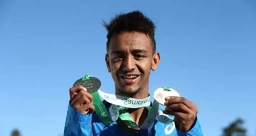 Yeman Crippa siede sul trono di Edimburgo