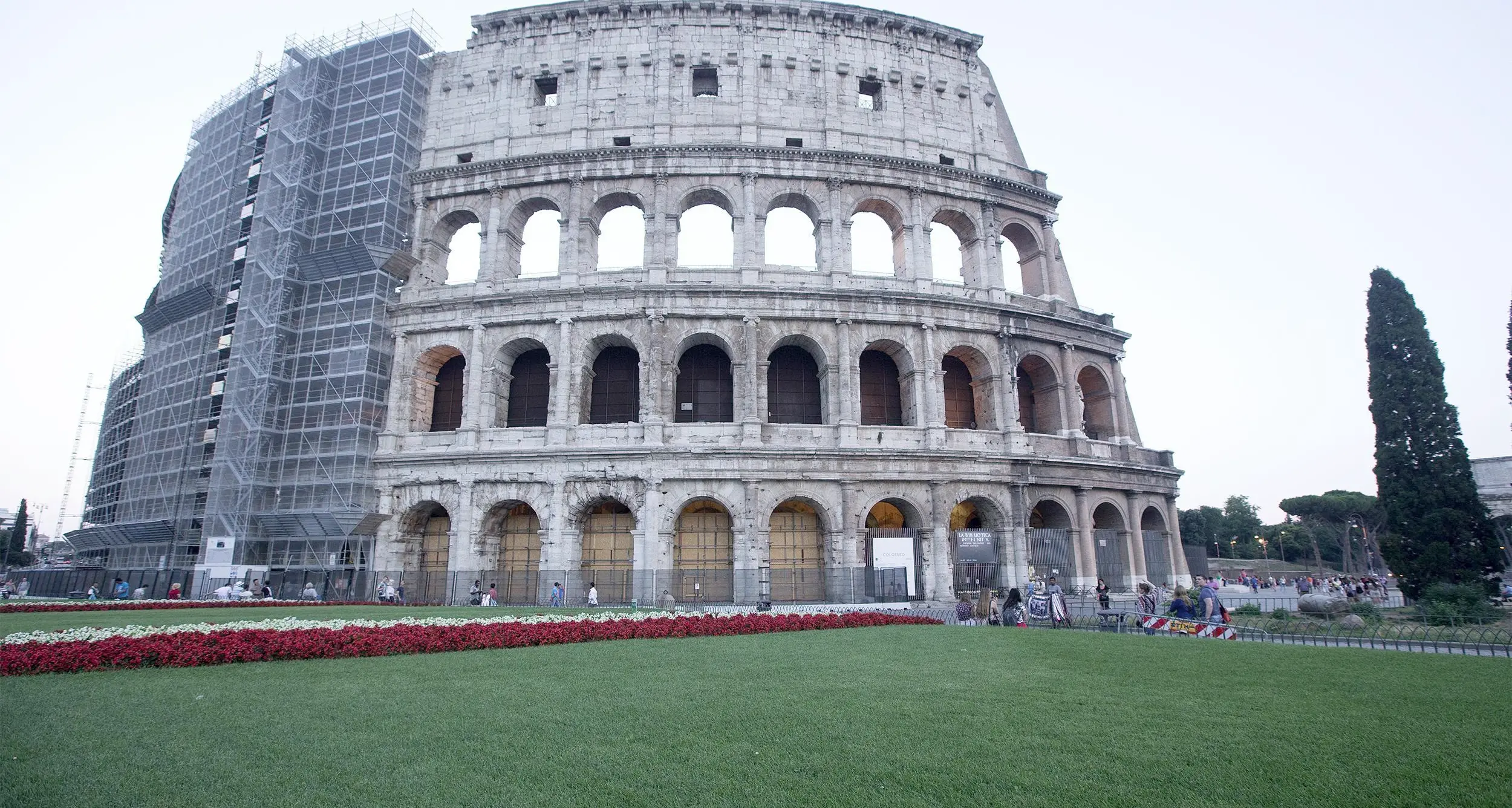 Il colosseo come uno stadio: aveva i posti numerati