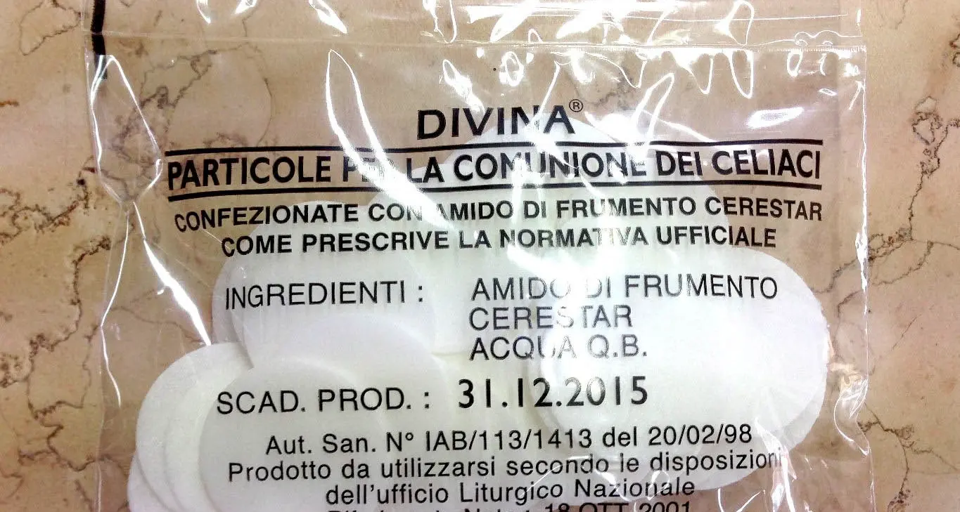 Il «corpo di Cristo» anche senza glutine, per i fedeli celiaci