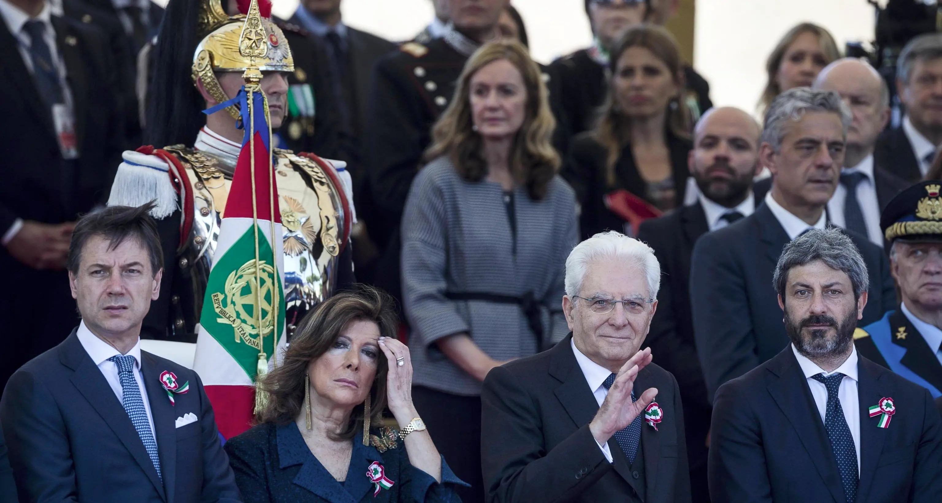 Festa della Repubblica con polemica Fico: la dedico a Rom e migranti Salvini: no, è degli italiani