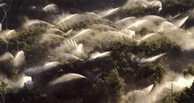 Irrigazione a pioggia, altri milioni da Trento