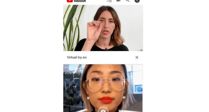 Realtà aumentata su Youtube Si prova il rossetto prima di comprarlo