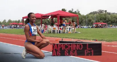 Nuovo record italiano salto in lungo: è della figlia di Fiona May che a 16 anni batte la mamma