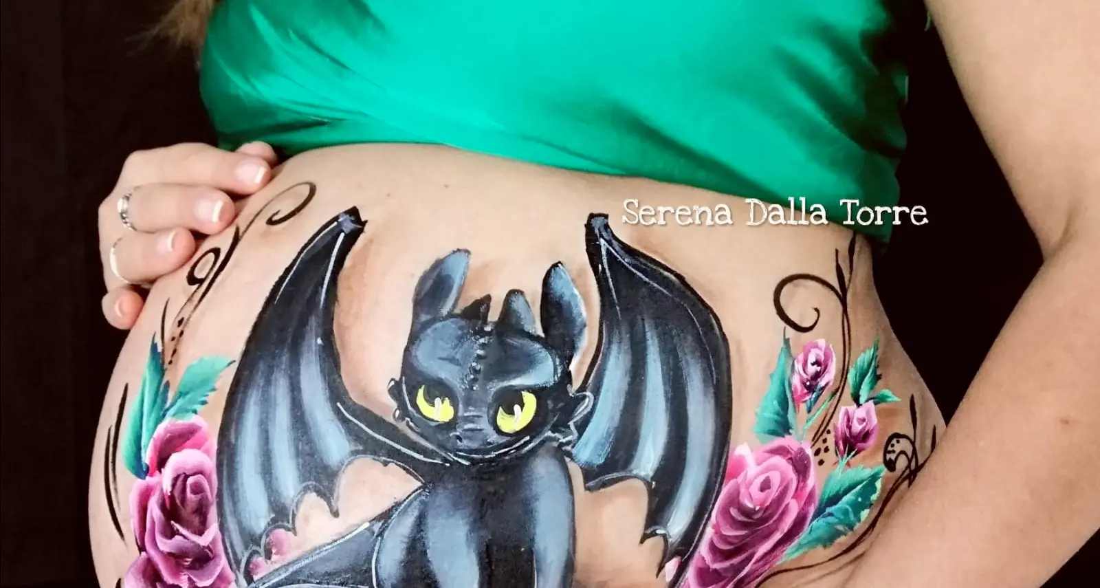 Serena Dalla Torre campionessa italiana di bodypainting