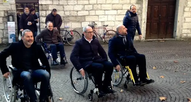 Per una città accessibile: iniziativa contro le barriere architettoniche
