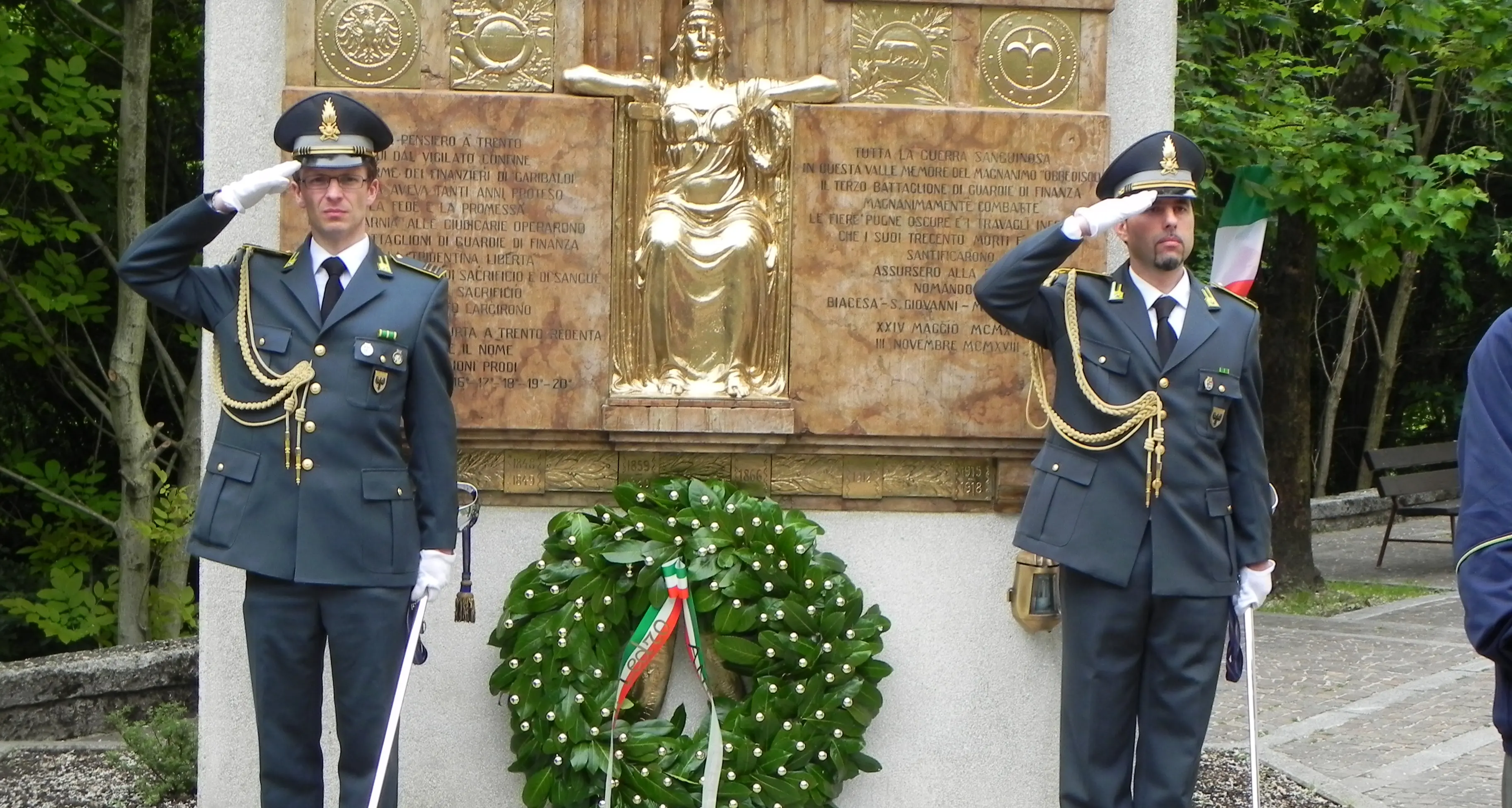 Ledro ricorda il sacrificio di 300 finanzieri caduti prima guerra