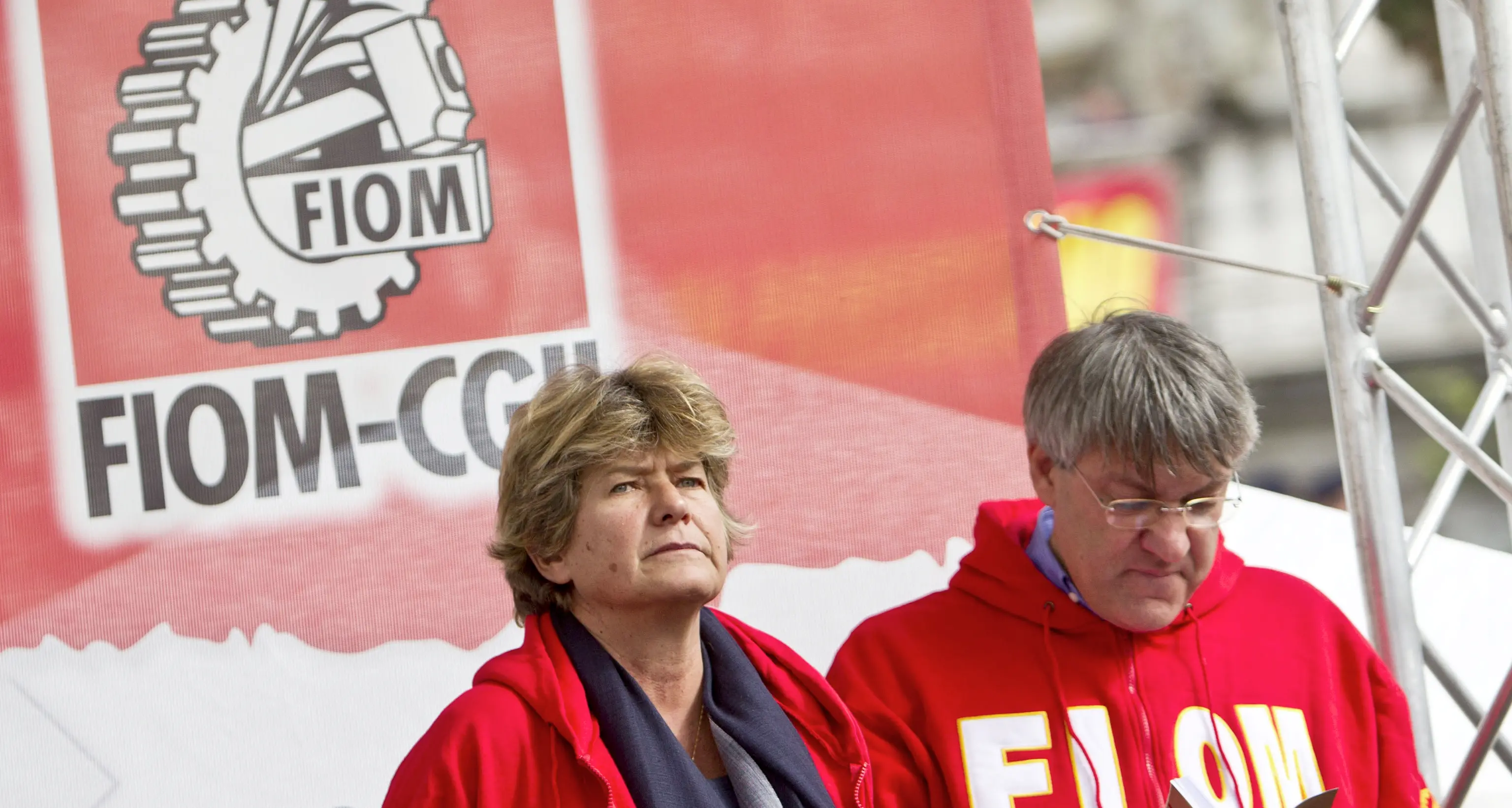 La Fiom in piazza con Unions «Restituire dignità ai lavoratori»